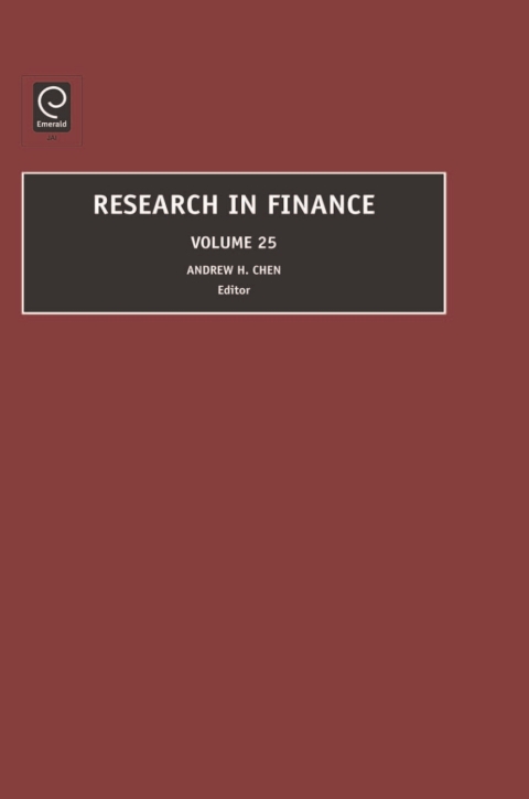 Cover image for book Research in Finance