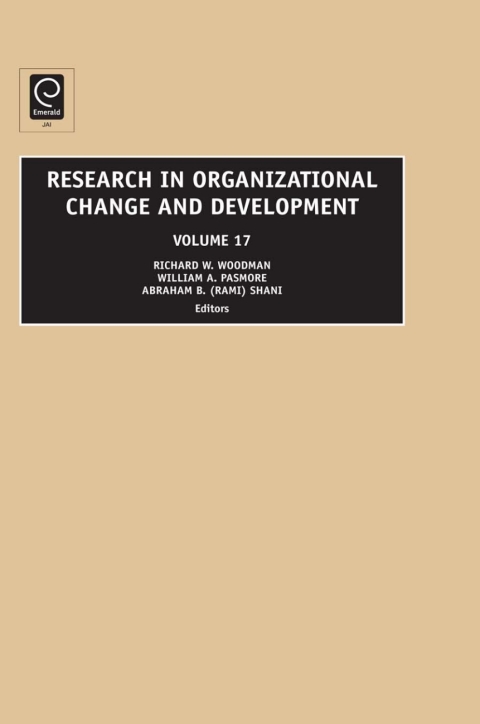 Cover image for book Research in Organizational Change and Development