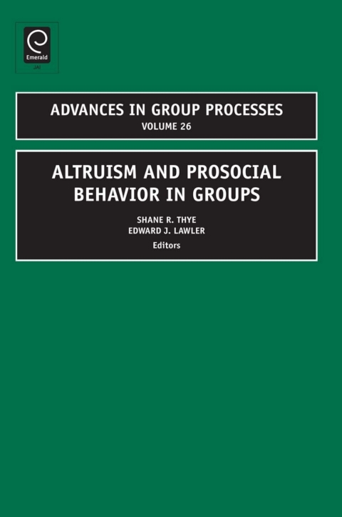 Altruism and Prosocial Behavior in Groups 