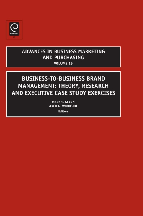 Cover image for book Business-to-Business Brand Management