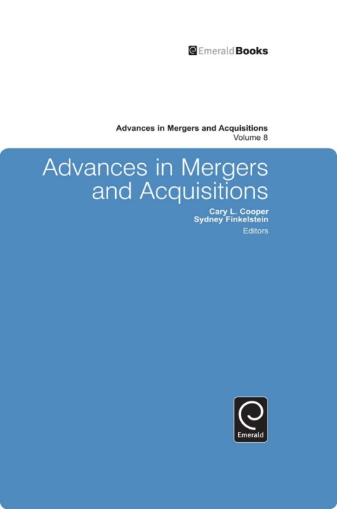 Advances in Mergers and Acquisitions 