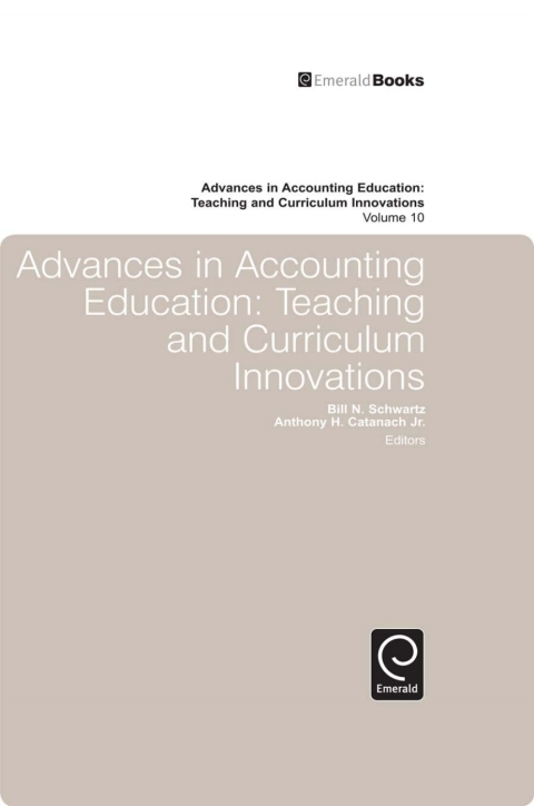 Cover image for book Advances in Accounting Education