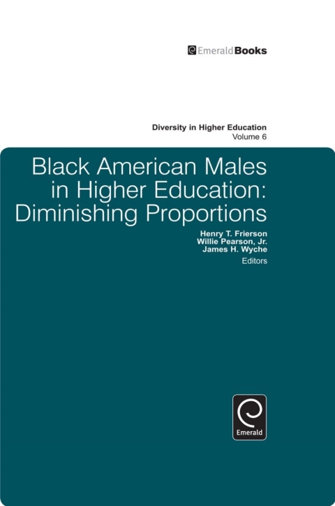 Cover image for book Black American Males in Higher Education