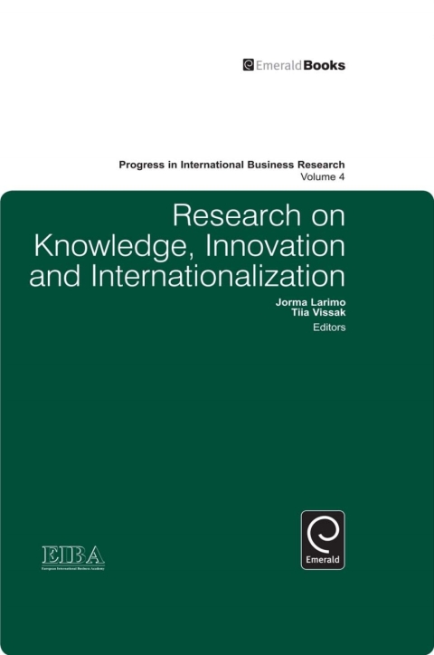 Cover image for book Research on Knowledge, Innovation and Internationalization