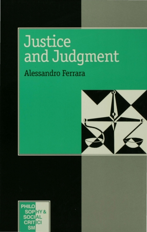 Cover image for book Justice and Judgement