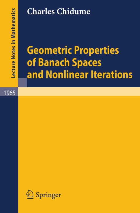 Cover image for book Geometric Properties of Banach Spaces and Nonlinear Iterations