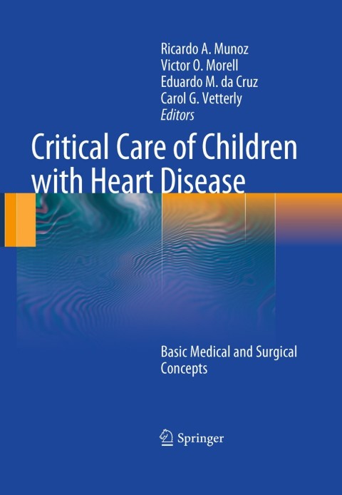 Cover image for book Critical Care of Children with Heart Disease
