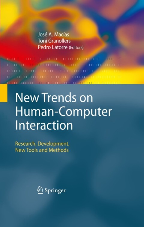 Cover image for book New Trends on Human-Computer Interaction