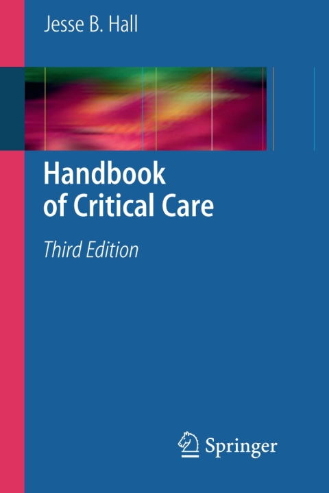 Cover image for book Handbook of Critical Care