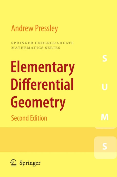 Cover image for book Elementary Differential Geometry