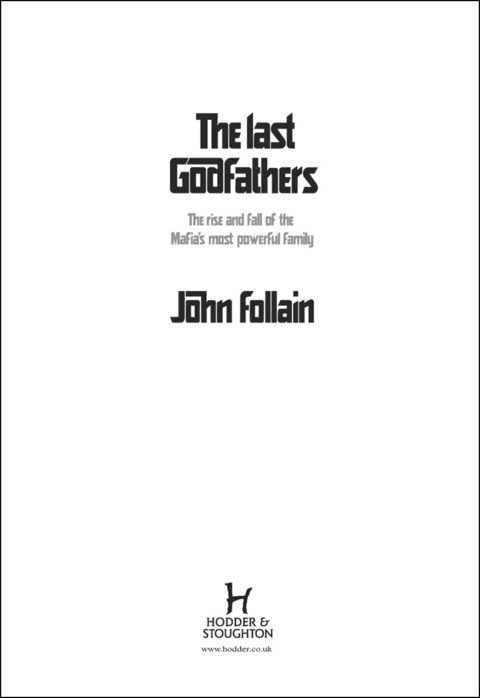 Cover image for book The Last Godfathers