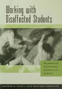 Cover image: Working with Disaffected Students 1st edition 9780761940777