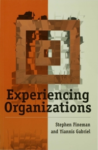 Cover image: Experiencing Organizations 1st edition 9780803978706