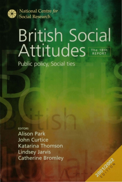 Cover image for book British Social Attitudes