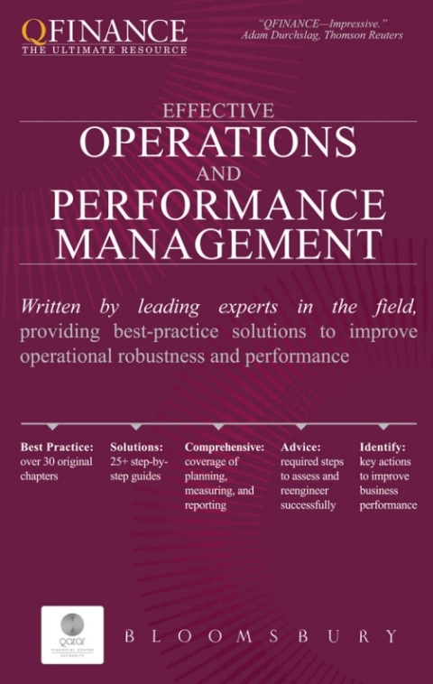 Cover image for book Effective Operations and Performance Management