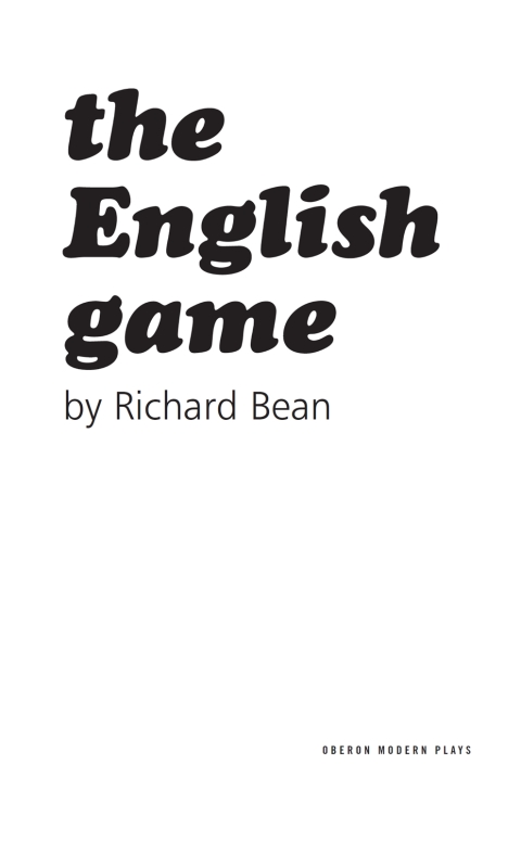 Cover image for book The English Game