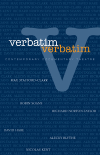 Cover image: Verbatim, Verbatim 1st edition 9781840026979