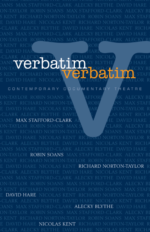 Cover image for book Verbatim, Verbatim