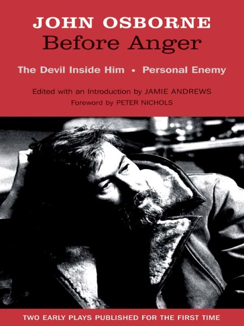 Cover image for book Before Anger: Two Early Plays