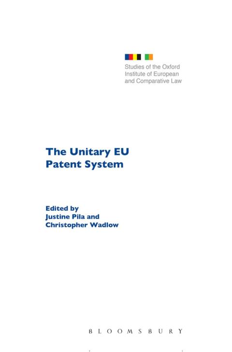 Cover image for book The Unitary EU Patent System
