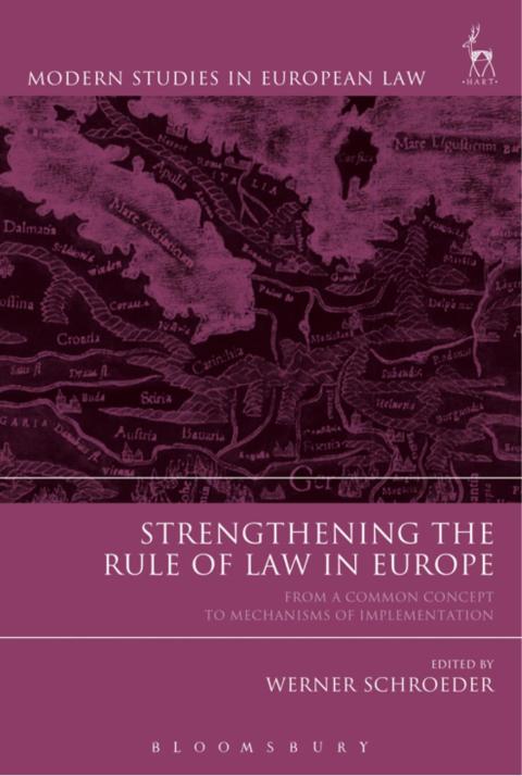 Cover image for book Strengthening the Rule of Law in Europe