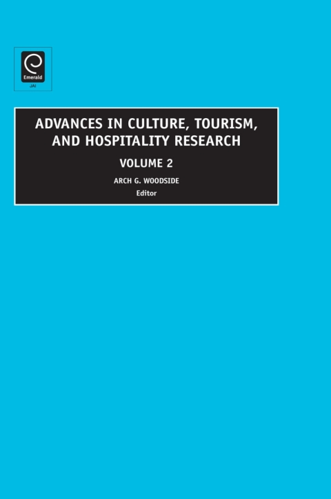 Cover image for book Advances in Culture, Tourism and Hospitality Research