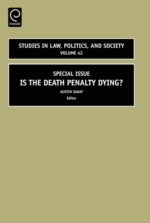 Cover image for book Is the Death Penalty Dying?
