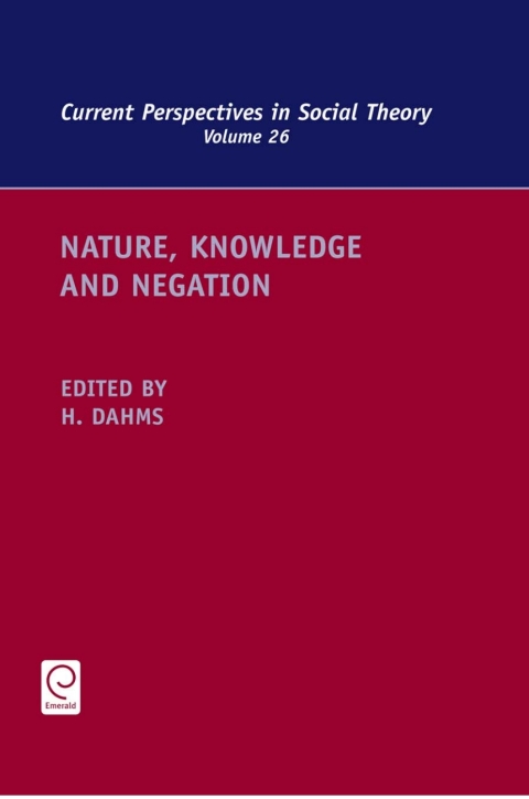Cover image for book Nature, Knowledge and Negation
