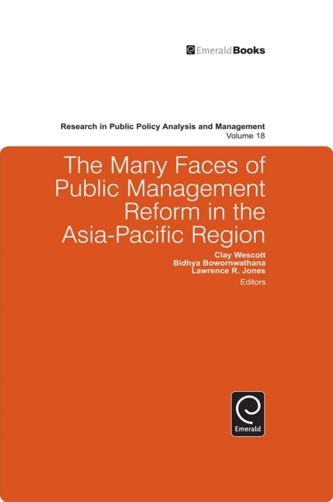 Cover image for book The Many Faces of Public Management Reform in the Asia-Pacific Region