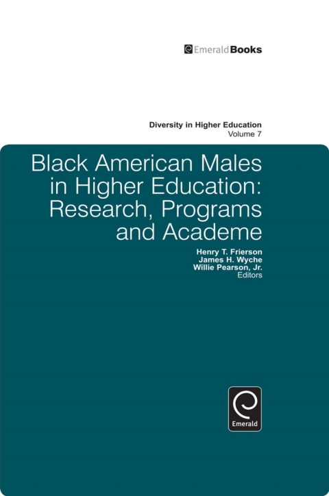 Cover image for book Black American Males in Higher Education