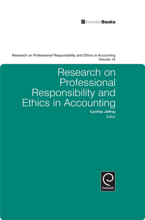Cover image for book Research on Professional Responsibility and Ethics in Accounting