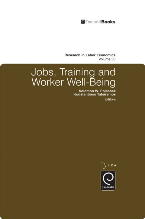 Cover image for book Jobs, Training, and Worker Well-Being