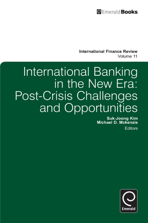 Cover image for book International Banking in the New Era