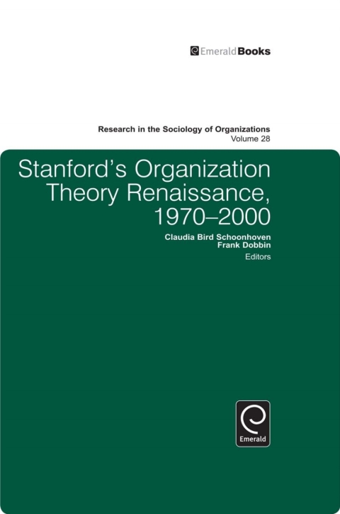 Cover image for book Stanford's Organization Theory Renaissance, 1970-2000