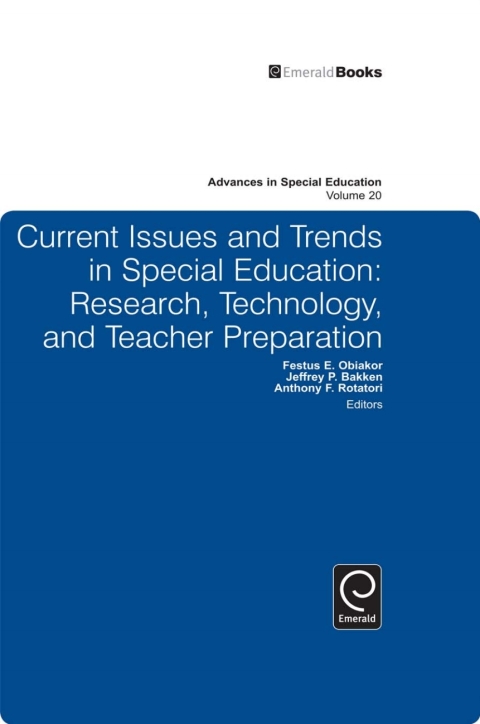 Cover image for book Current Issues and Trends in Special Education
