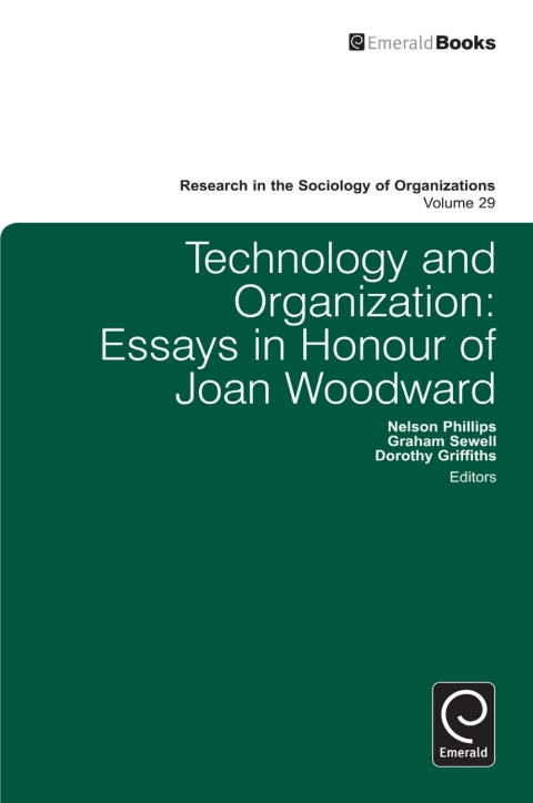 Cover image for book Technology and Organization