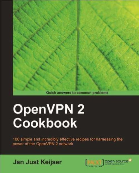 Cover image for book OpenVPN 2 Cookbook