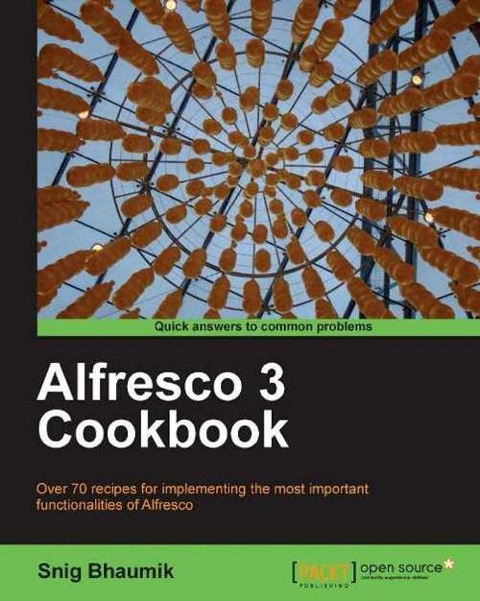 Cover image for book Alfresco 3 Cookbook