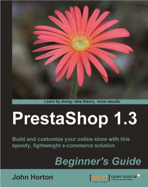 Cover image for book PrestaShop 1.3 Beginner's Guide