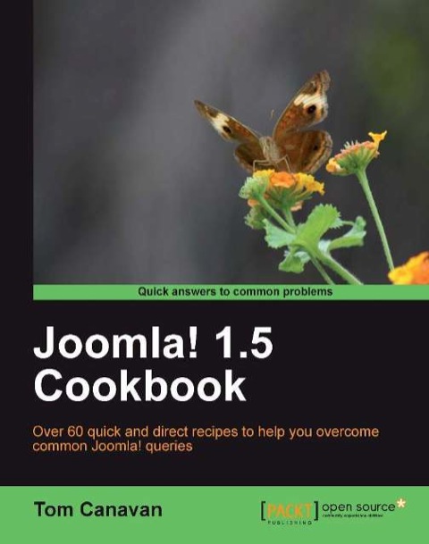 Cover image for book Joomla! 1.5 Cookbook
