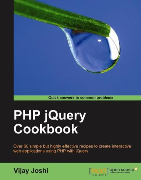 Cover image for book PHP jQuery Cookbook