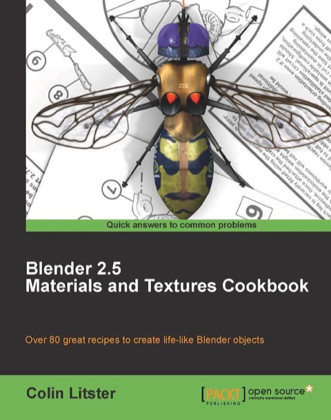 Cover image for book Blender 2.5 Materials and Textures Cookbook