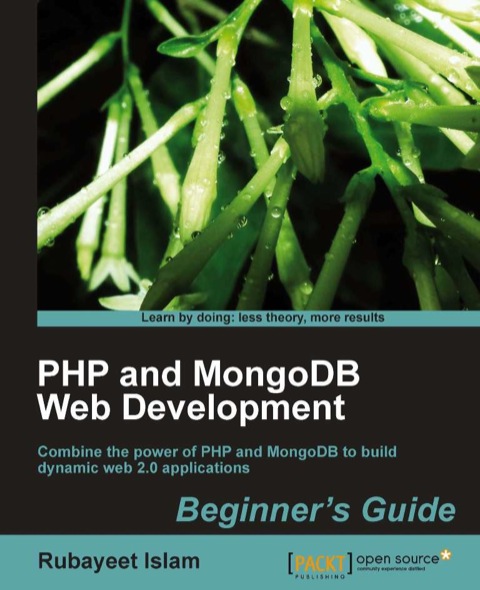 Cover image for book PHP and MongoDB Web Development Beginner's Guide