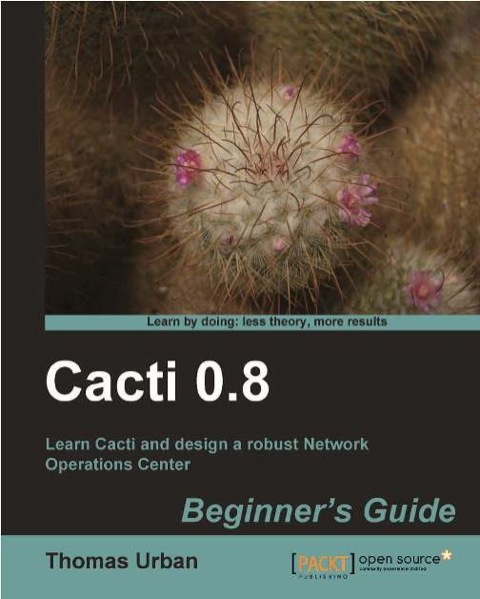 Cover image for book Cacti 0.8 Beginner's Guide