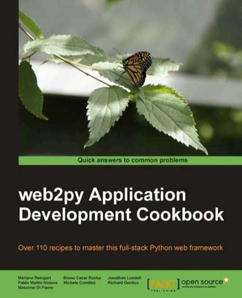 Cover image for book web2py Application Development Cookbook