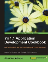 Titelbild: Yii 1.1 Application Development Cookbook 1st edition 9781849515481