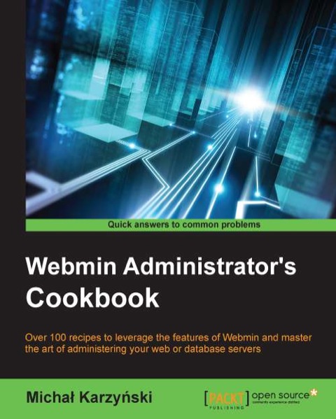 Cover image for book Webmin Administrator's Cookbook