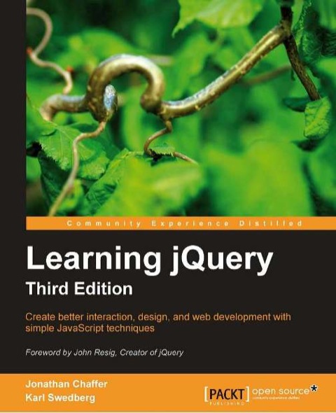 Cover image for book Learning jQuery, Third Edition
