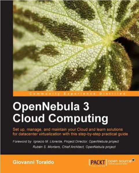 Cover image for book OpenNebula 3 Cloud Computing