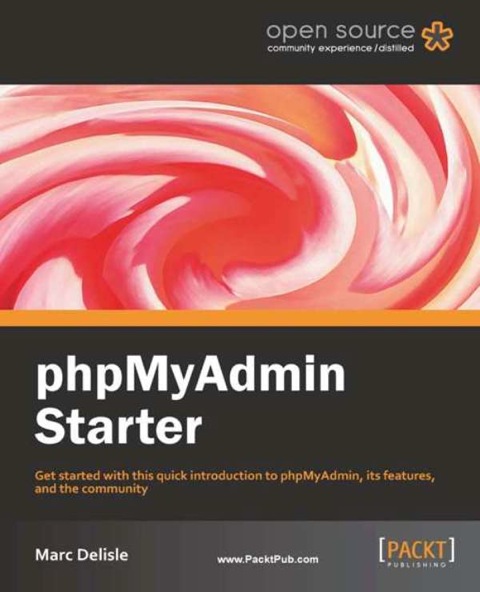 Cover image for book phpMyAdmin Starter